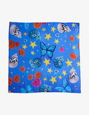 Grand bandana en coton imprimé