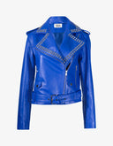 Blouson moto Lune et étoiles
