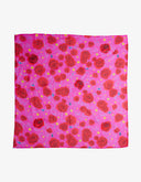 Grand bandana en coton imprimé