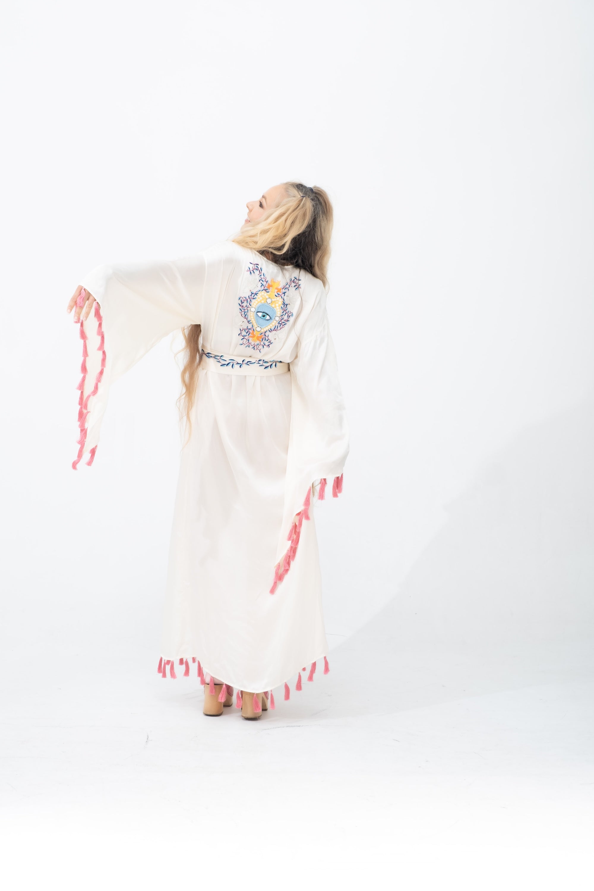 Third eye kimono robe