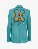Blazer en daim "Snake Eye" 22