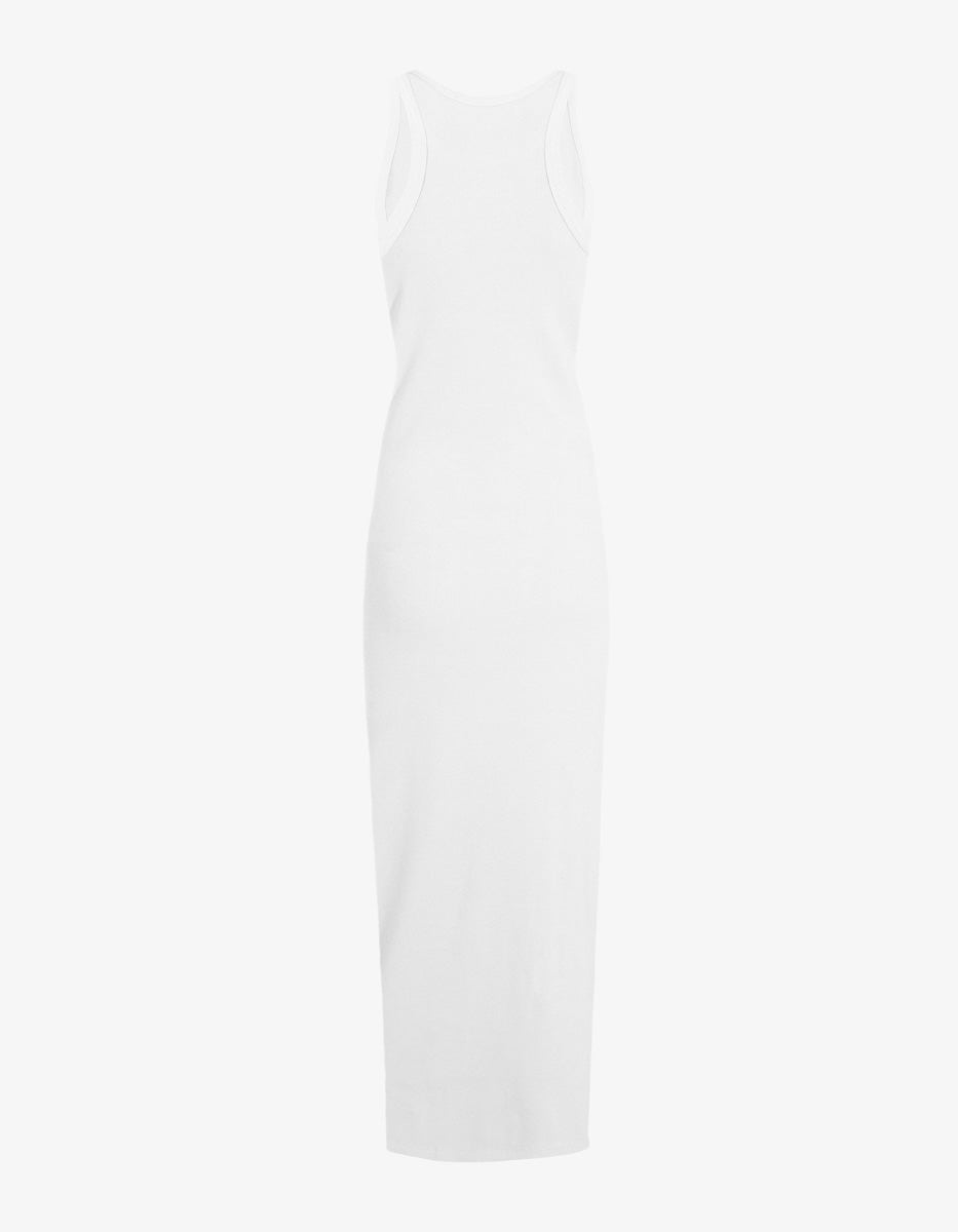 Third Eye Cotton Ribbed Racerback Dress