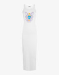 Third Eye Cotton Ribbed Racerback Dress