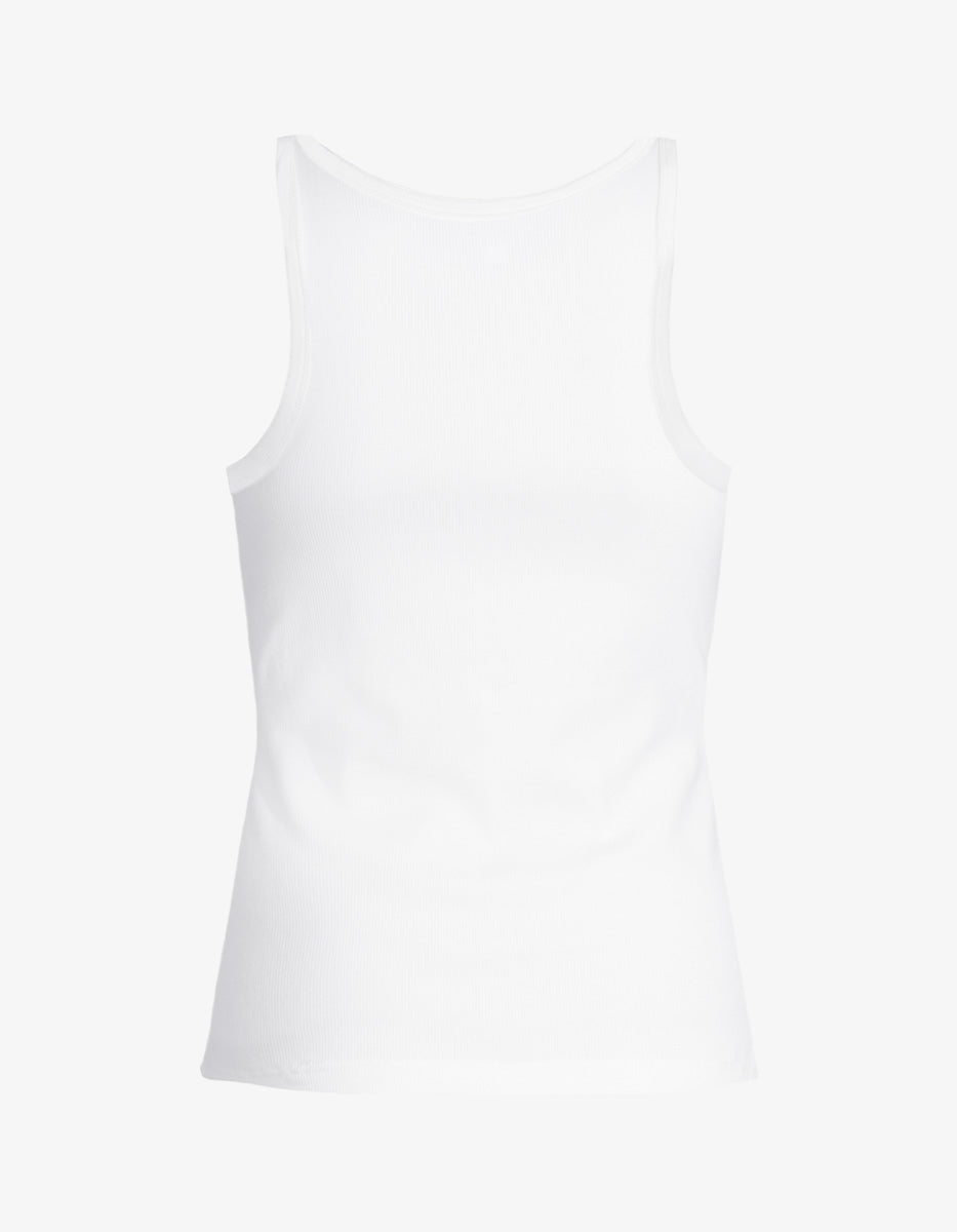 Third Eye Cotton Ribbed Tank