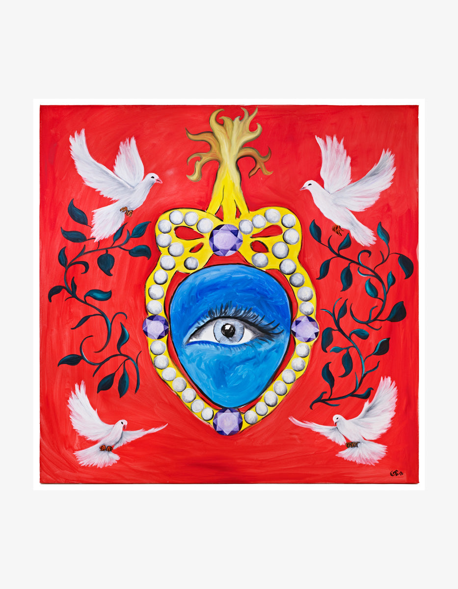Chloe Trujillo's "Lover's Eye" Print