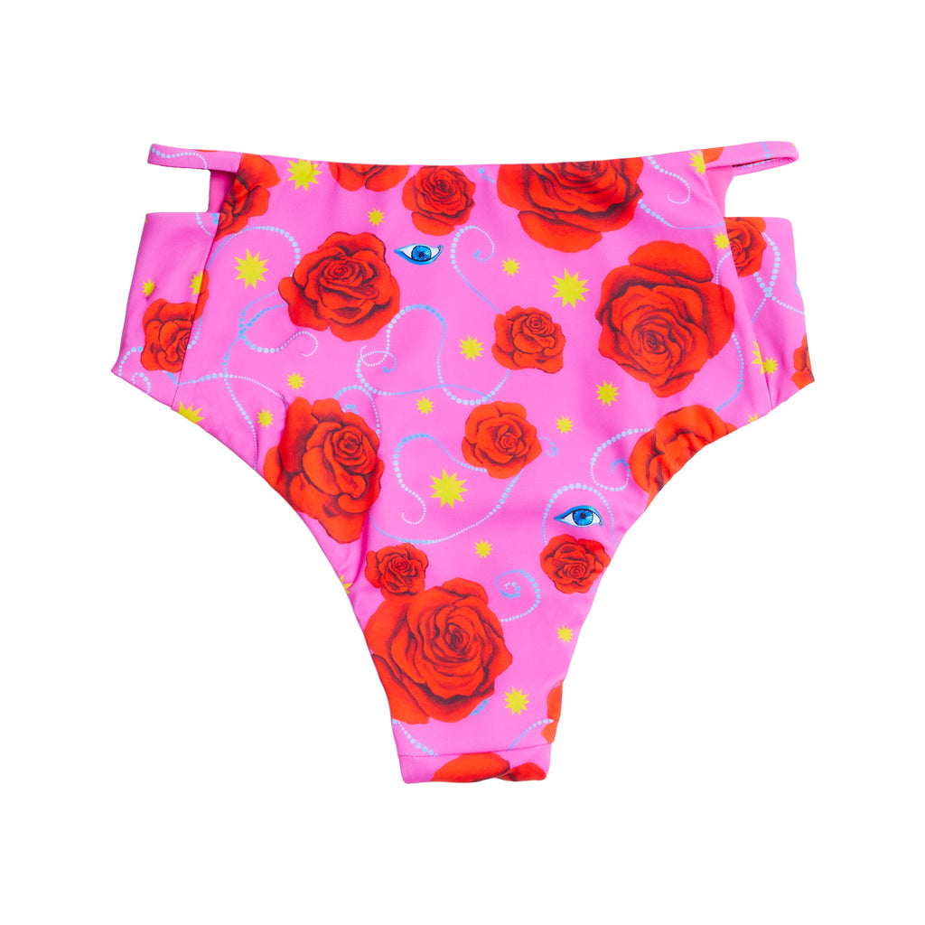 Pink Peace Party Two Piece Swimsuit