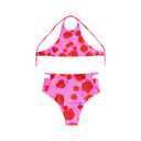 Maillot de bain deux pièces "Pink Peace Party"