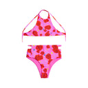 Maillot de bain deux pièces "Pink Peace Party"