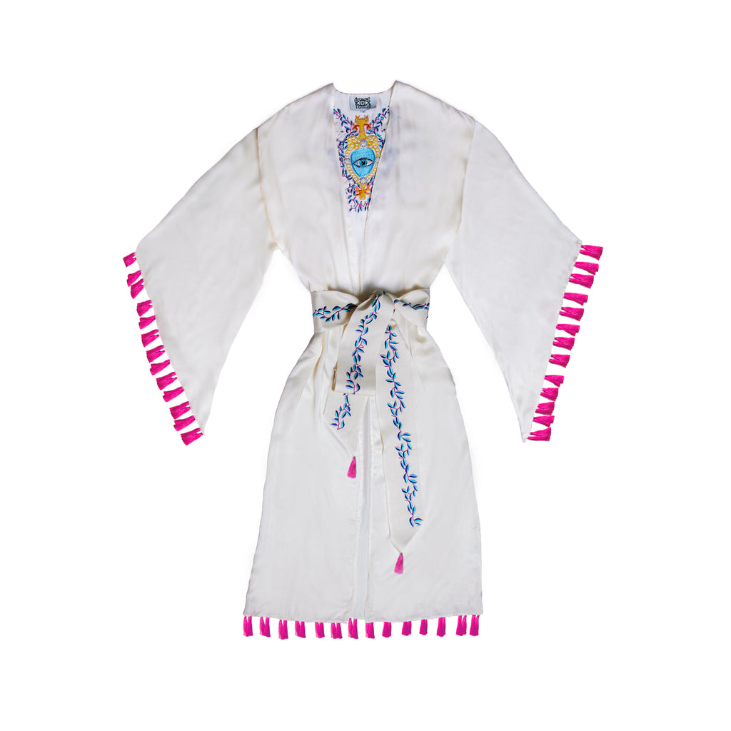 Third eye kimono robe