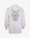 Third Eye Button Down Camp Shirt