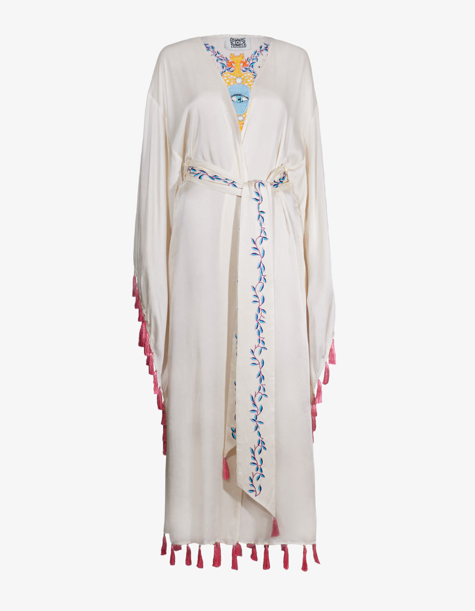 Third Eye Silk Kimono